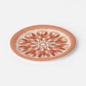 Citrus Slices Sinaasappel Papieren Bordje (Gekanteld)