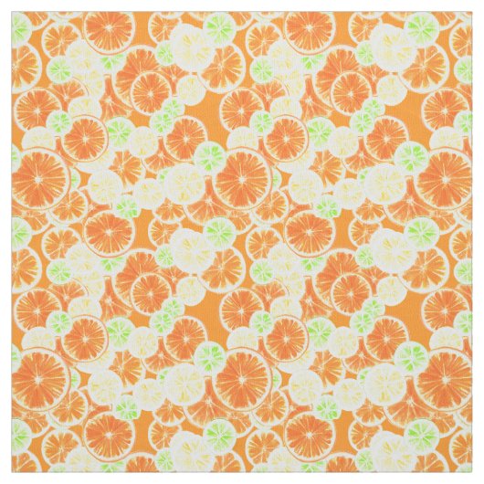 Citrus Slices Stof (Swatch)