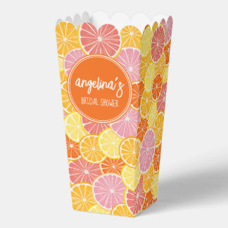 Citrus Slices Vond Haar Hoofdkussen Bruiloftsborre Bedankdoosjes