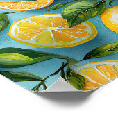 Citrus Smiles Lemon Art Print (Hoek)