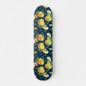 Citrus Splash Illustratie Persoonlijk Skateboard (Voorkant)