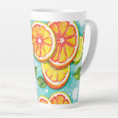 Citrus Splash Latte Mok (Rechterhoek)