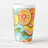 Citrus Splash Latte Mok (Voorkant)