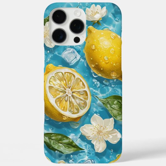 Citrus Splash Lemon Case-Mate iPhone Case (Achterkant)
