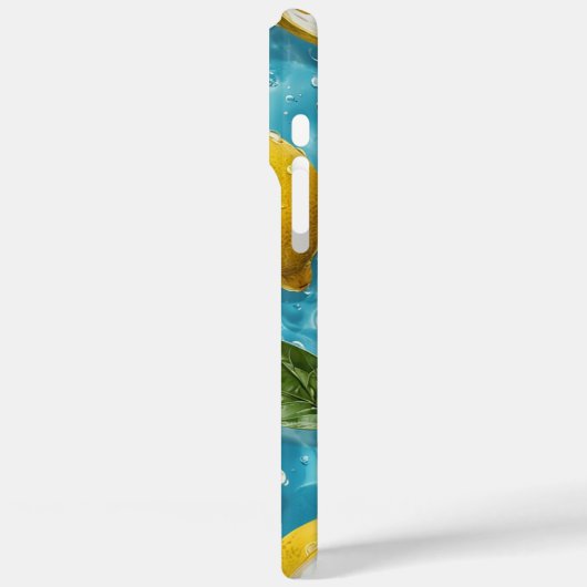 Citrus Splash Lemon Case-Mate iPhone Case (Achterkant / Links)