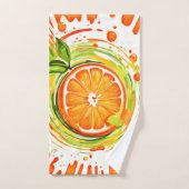 Citrus Splash of Joy Bad Handdoek (Handdoek)