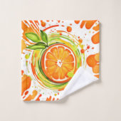 Citrus Splash of Joy Bad Handdoek (Wasdoekje)