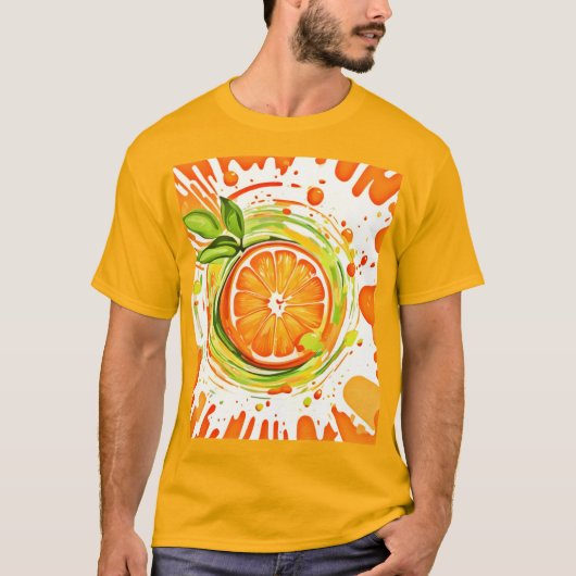 Citrus Splash of Joy T-shirt (Voorkant)