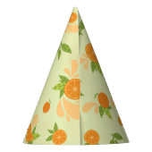 Citrus Splash Seamless Surface Pattern Design Feesthoedjes (Achterkant)