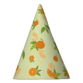 Citrus Splash Seamless Surface Pattern Design Feesthoedjes (Rechts)