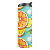 Citrus Splash Thermosbeker (Gedraaid links)