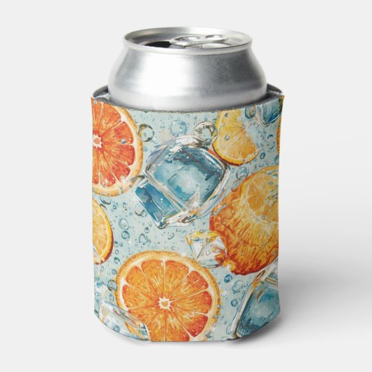 Citrus Spritz – Refreshing Tropical Citrus Fruits Blikjeskoeler (Blikje Voorkant)