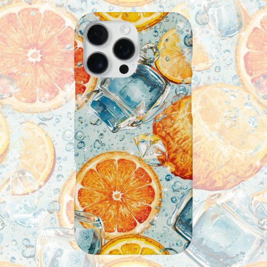 Citrus Spritz – Verfrissende Tropische Citrusvruch iPhone Hoesje