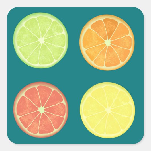 Citrus sticker (Voorkant)