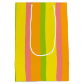 Citrus Stripe Classic cadeautaszak medium Cadeauzakje (Achterkant)