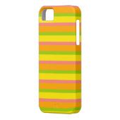 Citrus Stripe Classic Case-Mate iPhone Case (Achterkant Links)