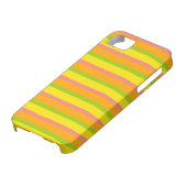 Citrus Stripe Classic Case-Mate iPhone Case (Onderkant)
