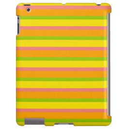 Citrus Stripe Classic iPad case