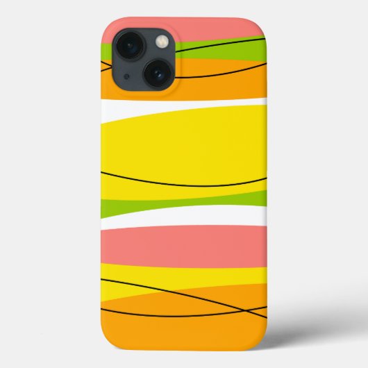 Citrus Stripe iPad Mini-hoesje Case-Mate iPhone Case (Achterkant)
