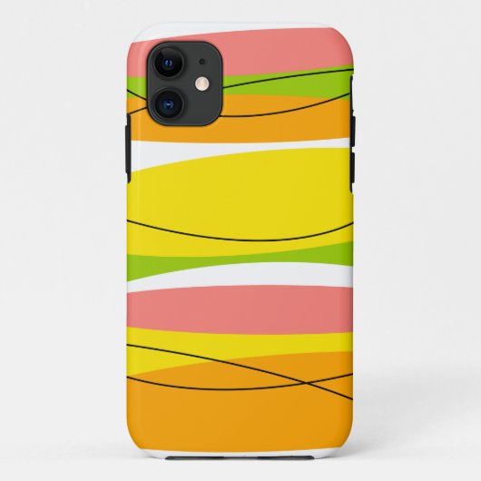 Citrus Stripe iPhone case (Achterkant)