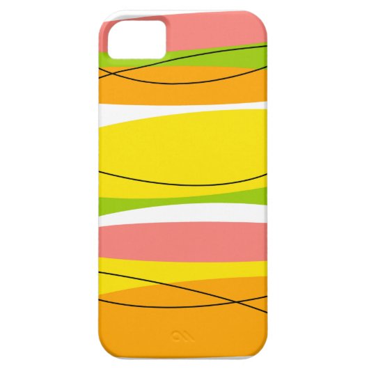 Citrus Stripe iPhone case (Achterkant)