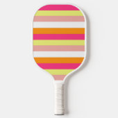 Citrus Stripe Pickleball Paddle (Voorkant)