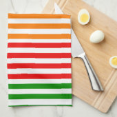 Citrus Stripes Kitchen Towel Theedoek (Quarter Fold)