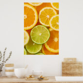 Citrus Symfonie poster (Keuken)