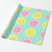 Citrus Symphony Cadeaupapier (Uitgerold)