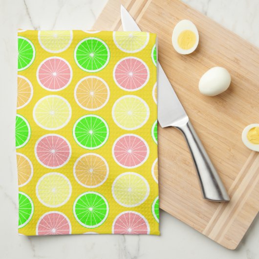 Citrus Theedoek (Quarter Fold)