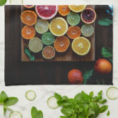 citrus theedoek (Gevouwen)