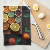 citrus theedoek (Quarter Fold)
