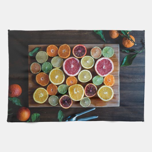 citrus theedoek (Horizontaal)