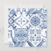 Citrus thema baby shower bedankkaart (Achterkant)