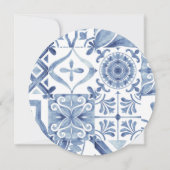 Citrus thema meisje 1e verjaardag kaart (Achterkant)