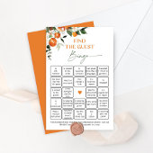 Citrus thema sinaasappels Vind het gast bingogame