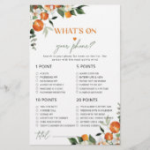 Citrus thema wat er op uw telefoon spel (Voorkant)