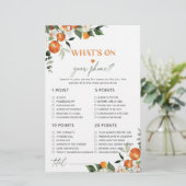 Citrus thema wat er op uw telefoon spel (Staand voorkant)