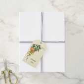 Citrus Themapakket Bruiloftsfeest Favor Tag Cadeaulabel (Met Touw)