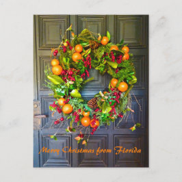 Citrus Thormay Wreath Bok Gardens Florida Briefkaart