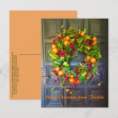 Citrus Thormay Wreath Bok Gardens Florida Briefkaart (Voorkant / Achterkant)