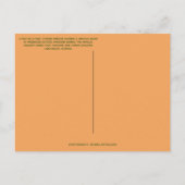 Citrus Thormay Wreath Bok Gardens Florida Briefkaart (Achterkant)