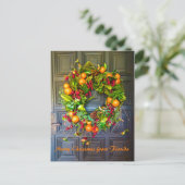 Citrus Thormay Wreath Bok Gardens Florida Briefkaart (Staand voorkant)