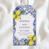 Citrus & Tile Mediterranean Wedding Celebration Cadeaulabel