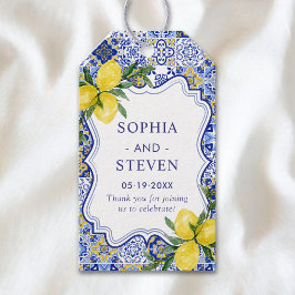 Citrus & Tile Mediterranean Wedding Celebration Cadeaulabel
