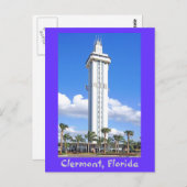 Citrus Tower in Clermont Florida, Gem of the Hills Briefkaart (Voorkant / Achterkant)