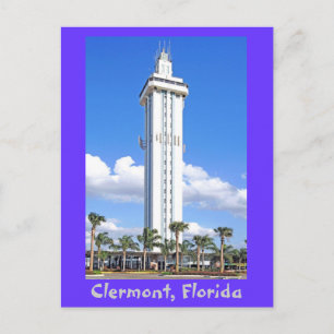 Citrus Tower in Clermont Florida, Gem of the Hills Briefkaart