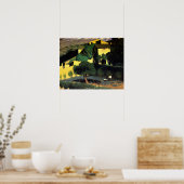 Citrus Trees Garden in het Poster Cagnes (Keuken)