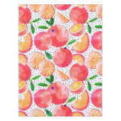 Citrus Tropical | Juicy Fruits Polka Dots | Voedse Tafelkleed (Voorkant)