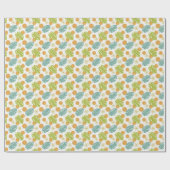 Citrus Tropisch Cadeaupapier (Vlak)